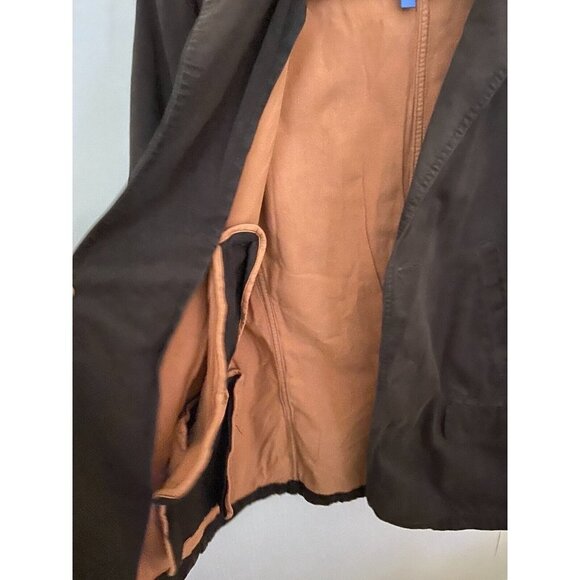 Stock Men Cotton 3 Button Blazer Brown Sport Jacket Size L - Picture 14 of 16